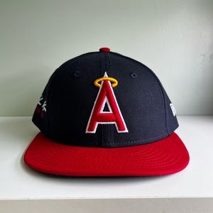 New Era Los Angeles ANGELS Retro Low Profile Nolan Ryan Field Hat - Hall of Fame